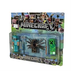 فیگور ماینکرافت سه عددی همراه با کریپرMinecraft