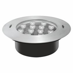 چراغ توکار استخری استیل 36وات LEDMAN