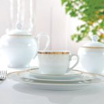 سرویس غذاخوری 102 پارچه 12 نفر چینی زرین ایران مدل ایتالیا اف ریوا درجه عالی