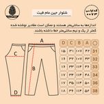 شلوار جین مام فیت مردانه آبی روشن - کد 0073