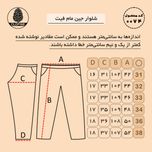 شلوار جین مام فیت مردانه زغالی - کد 0074