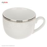 سرویس غذاخوری 102 پارچه چینی زرین ایران سری ایتالیا اف مدل Riva درجه یک