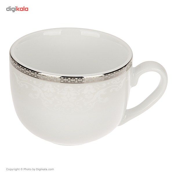 سرویس غذاخوری 102 پارچه چینی زرین ایران سری ایتالیا اف مدل Riva درجه یک