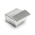 آهن ربا مدل نئودیمیوم بلوک 20x10x2mm بسته 5 عددی
