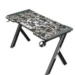 میز گیمینگ Call Of Duty (COD) Hawksbill Series RGB Flowing Light مشکی خاکستری