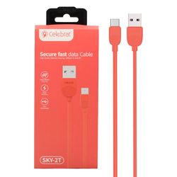 کابل تایپ سی سلبریت SKY-2T | فست شارژ سریع 3 آمپر