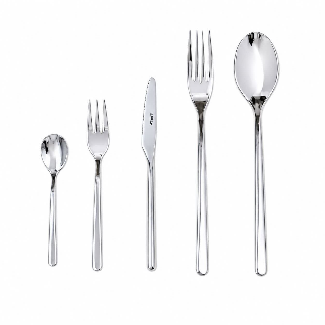 سرویس قاشق و چنگال 30 پارچه 6نفره ناب استیل مدل رجینا