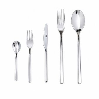 سرویس قاشق و چنگال 30 پارچه 6نفره ناب استیل مدل رجینا
