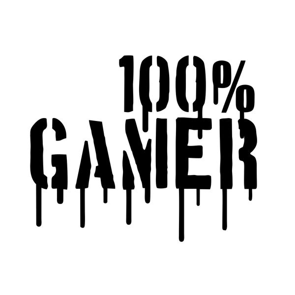 استیکر طرح &GAMER 100