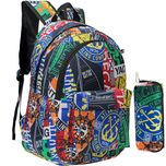 کوله پشتی مدل VZ - 150003 به همراه جامدادی