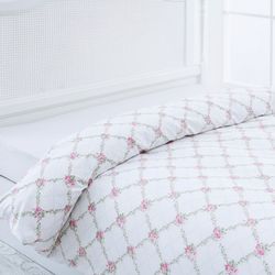 روکش لحاف پنبه انگلیش هوم مدل Rose Chain یک نفره سایز 220x160 سانتیمتر