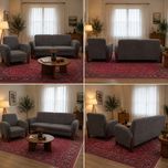مبل هشت نفره راحتی گالری چوب آشنایی مدل Pnd-Gh به همراه 6 کوسن