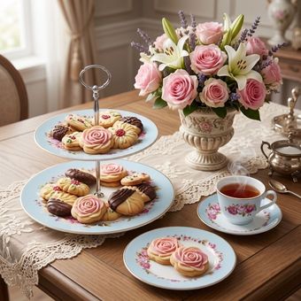شیرینی خوری انگلیش هوم مدل Romano