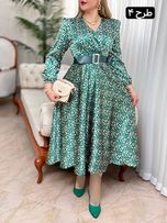 پیراهن ساتن شراره 2725