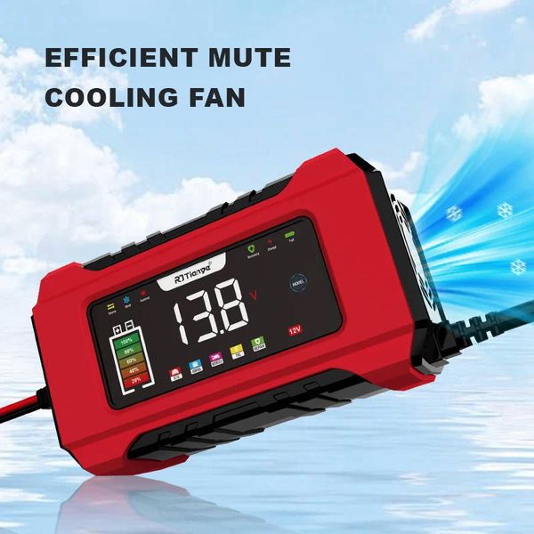 شارژر باتری تیانی مدل 120501Br دکمه لمسی گارانتی دار