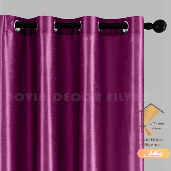 پرده نوین دکور سیلوانا مدل ساتن کد 280 سایز 280 × 140 سانتی متر