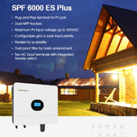 سانورتر خورشیدی 6 کیلو گرووات SPF 6000 es