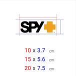 برچسب چاپی برش خورده مدل +SPY کد 0129