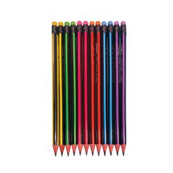 مداد مشکی 3 ضلعی مدل کاسبر بسته 12 عددی کد 201