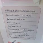 شیکر شارژی مدل YC-ZJB-02