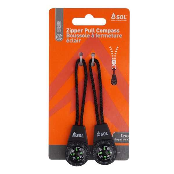 قطب نما سول مدل Zipper Pull Compass کد F2022 بسته 2 عددی