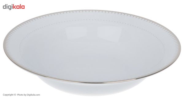 سرویس غذا خوری 102 پارچه چینی زرین ایران سری ایتالیا اف مدل Sepidar درجه عالی