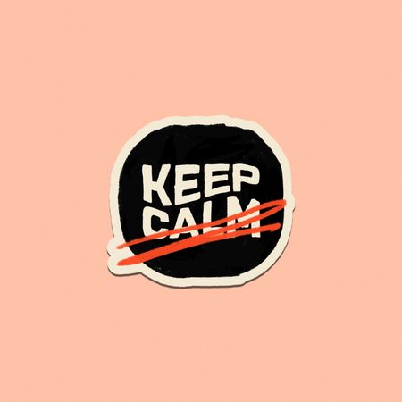 استیکر Keep Calm