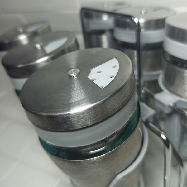 ست جای ادویه 7 پارچه کاپریس مدل پارادایس کد GSG6