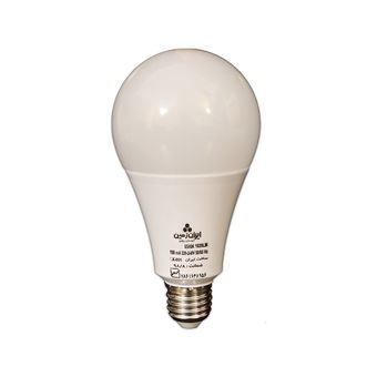لامپ ال ای دی 15 وات ایران زمین مدل حبابی ایی افتابی پایه E27