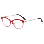 فریم عینک طبی گربه ای مدل TR2332C314P81 مناسب برای صورت گرد و بیضی