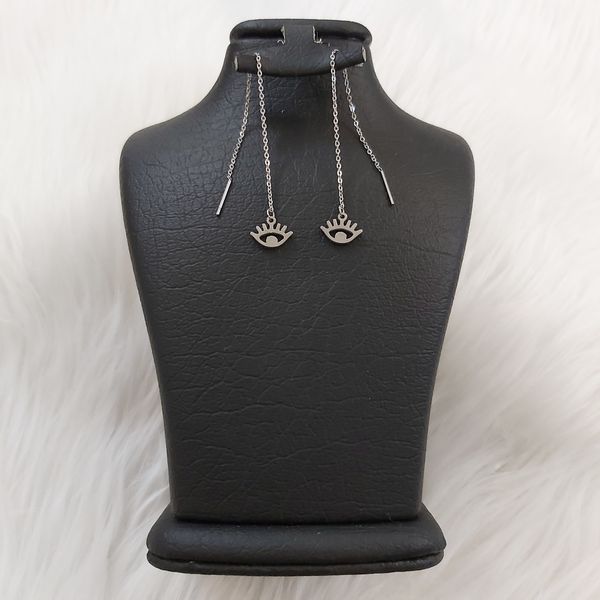 گوشواره زنانه مدل بخیه کد eye111