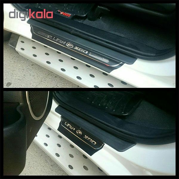 برچسب پارکابی خودرو کد SK041 مناسب برای لیفان ایکس 60 مجموعه 4 عددی*761