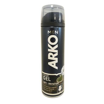 ژل اصلاح آرکو من مدل ANTI-IRRITATION ضد سوزش حجم 200 میلی لیتر
