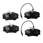 لنت ترمز جلو ایساکو مدل تکستار کد 1620100754 مناسب برای پژو 405*601