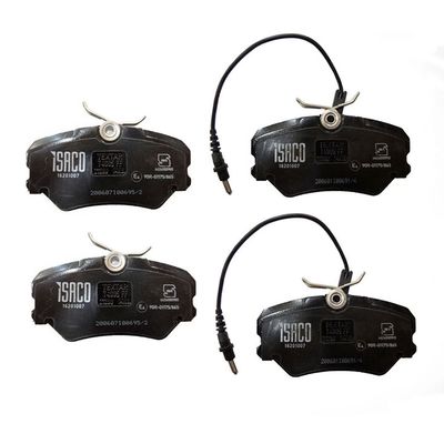 لنت ترمز جلو ایساکو مدل تکستار کد 1620100754 مناسب برای پژو 405*601