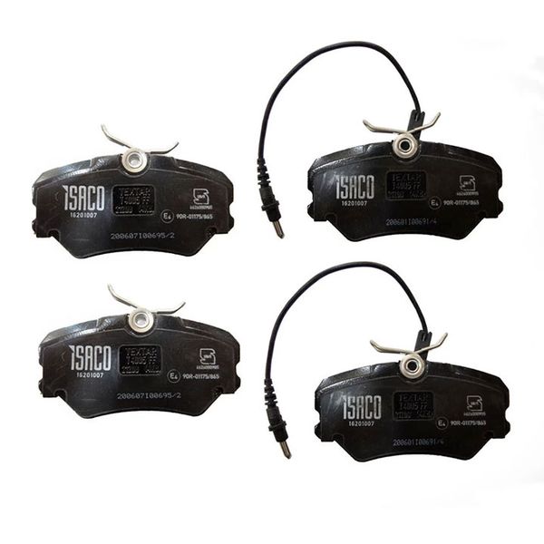 لنت ترمز جلو ایساکو مدل تکستار کد 1620100754 مناسب برای پژو 405*601