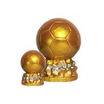 دکوری مدل توپ طلا مجموعه دو عددی