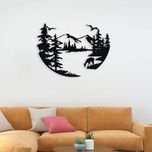 دیوارکوب مدل چوبی منظره کد T65-1