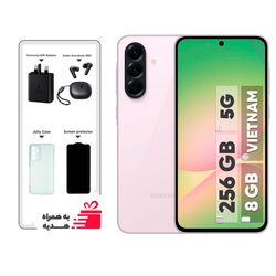 گوشی موبایل سامسونگ مدل Galaxy A56 دو سیم کارت ظرفیت 256 گیگابایت و رم 8 گیگابایت - ویتنام - به همراه شارژر 45 واتی سامسونگ، هدف