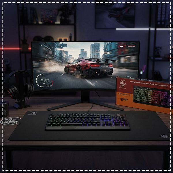 کیبورد پی های تک مدل RGB x260 Professional