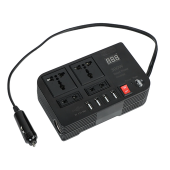 مبدل (اینورتر) برق فندکی خودرو 300 وات مدل  BYGD 300W