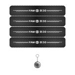 برچسب پارکابی مهدیار طرح کربن کد LCE0049 مناسب برای فاوبسترن مجموعه 4 عددی به همراه جاکلیدی