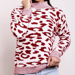 پلیور بافت پلنگی