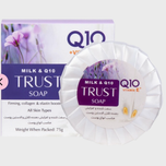 صابون شیر و Q10 تراست