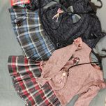 پیراهن انغوره وکیف شیک دخترانه