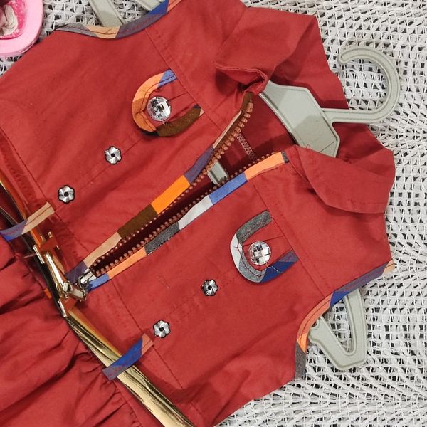 سارافون کتان دخترانه