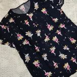 تیشرت نخی مشکی زنانه4