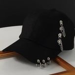 کلاه کتان مشکی مگنتی