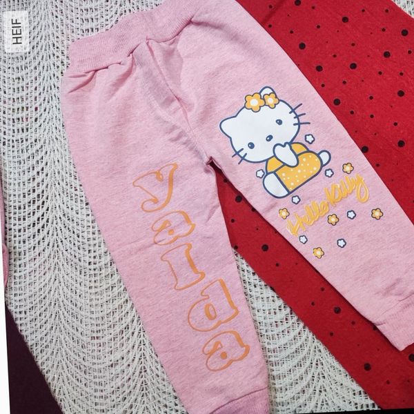 شلوار دخترانه شیک طرح کیتی