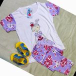 تیشرت وشلوار دخترانه شیک گیاهی